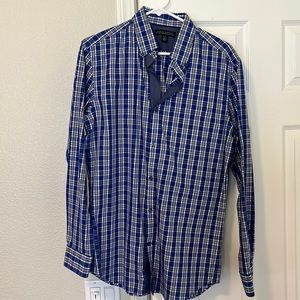 Banana Republic Mens tailored slim fit non-iron shirt